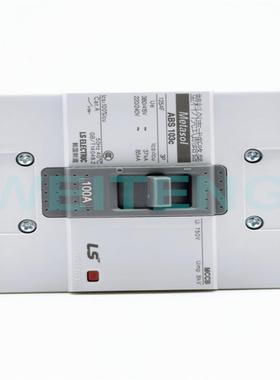 隆兴韩国LS产电ABS103c空气开关Metasol塑壳断路器100A船用插入*