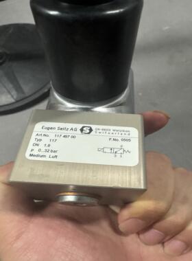 议价议价瑞士原装Eugen Seitz AG电磁阀型号2A1424V电压议价