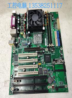 工控板 G4V620-B-G 配好CPU内存风扇 3个ISA插槽