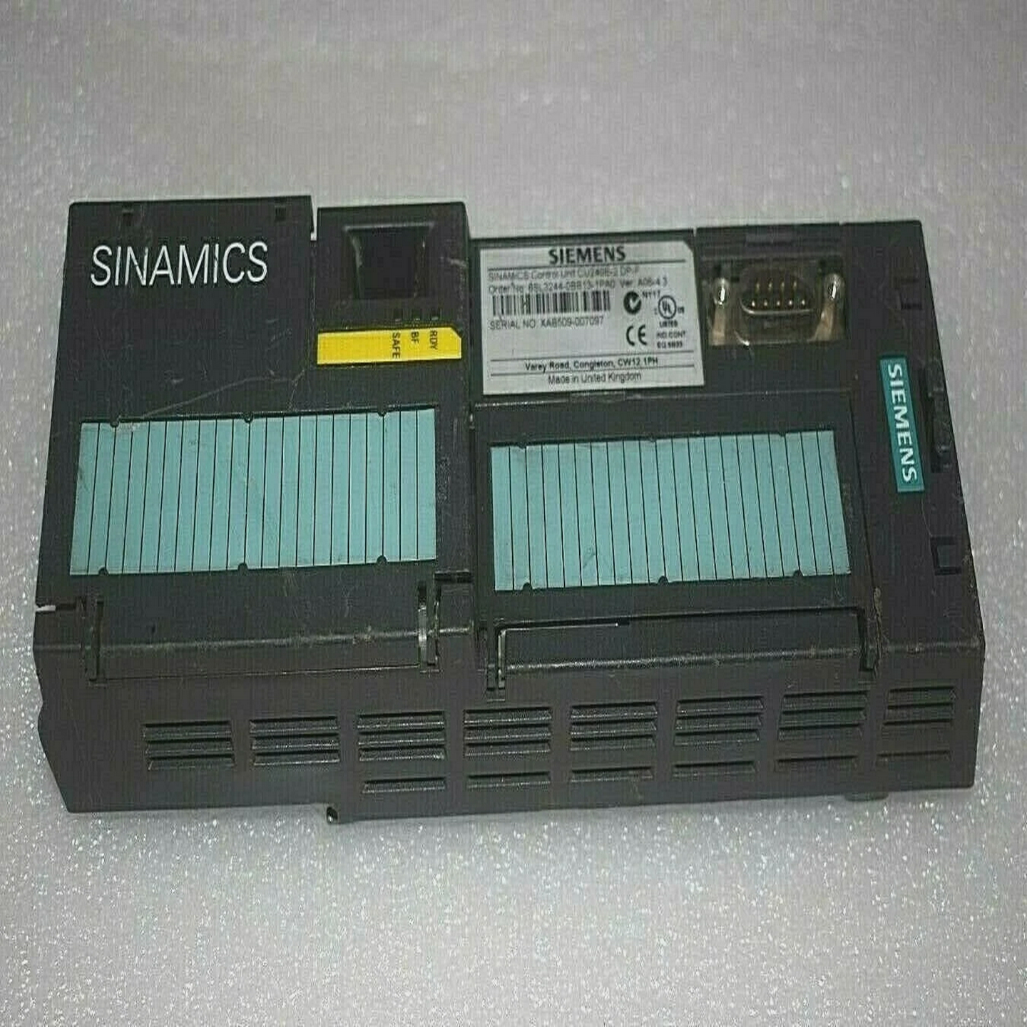 西门子6SL3244-0BB13-1PA0SINAMICS控制单元CU240E-2DP-F