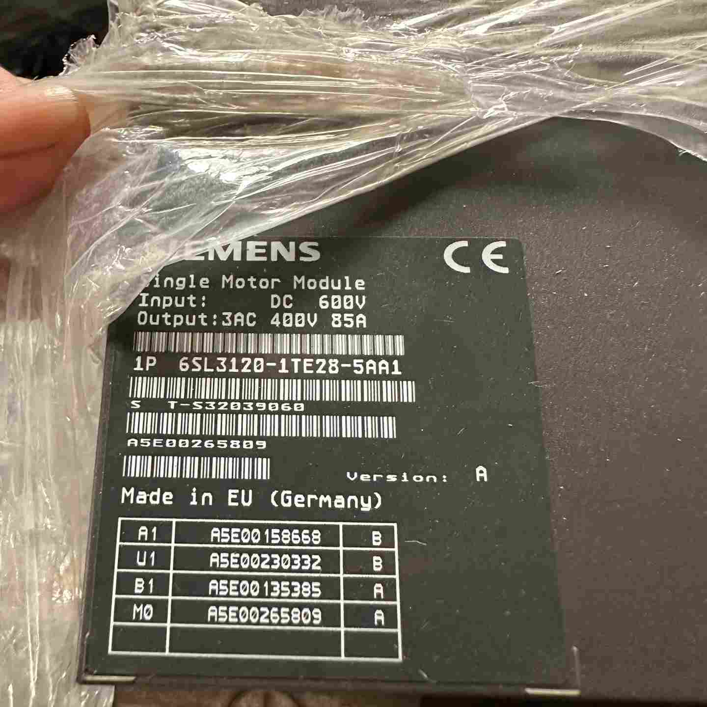 6SL3120-1TE28-5AA1 原装二手 包好 议价