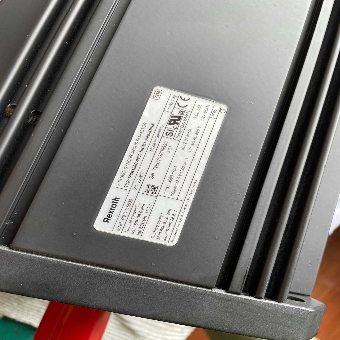 【议价】力士乐电机MSK100C-0200-NN-M1-AP0-N