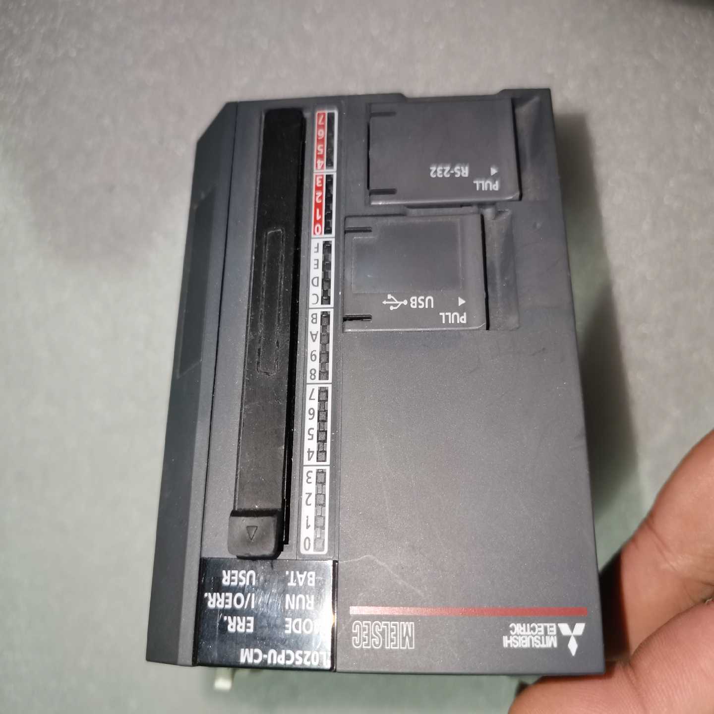 三菱拆机的主机一个。型号l02scpu cm 拆机的包好的【鑫鑫商