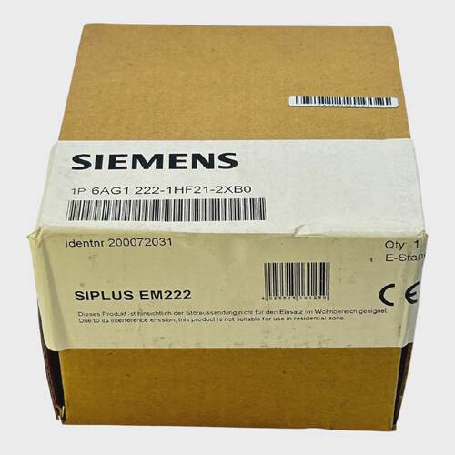 Siemens Siplus EM222 Power Module 6AG12221HF212XB0 For Indus