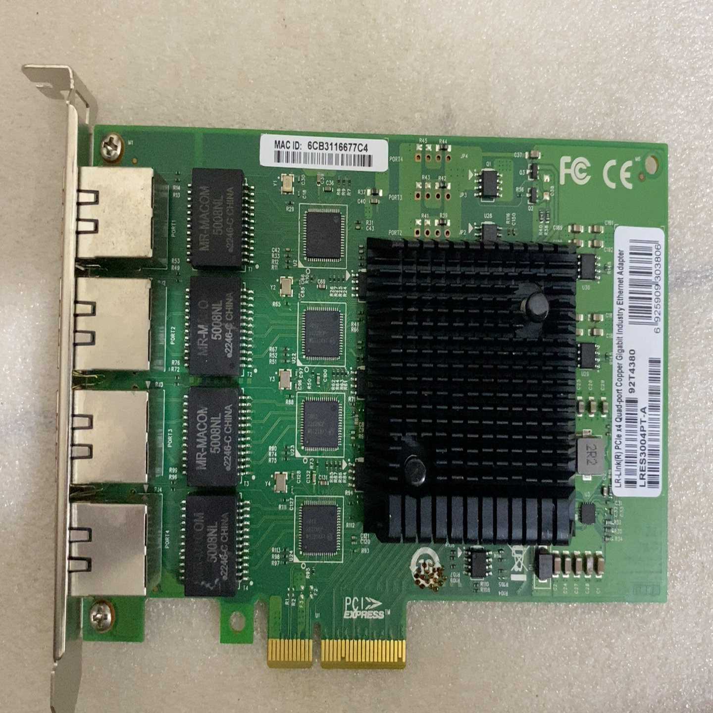 联瑞4口 网卡LRES3004PT-A询价
