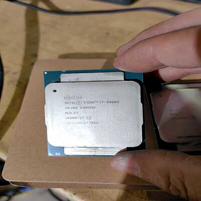 询价~95新I7 5960K CPU CPU 适合支持X99主