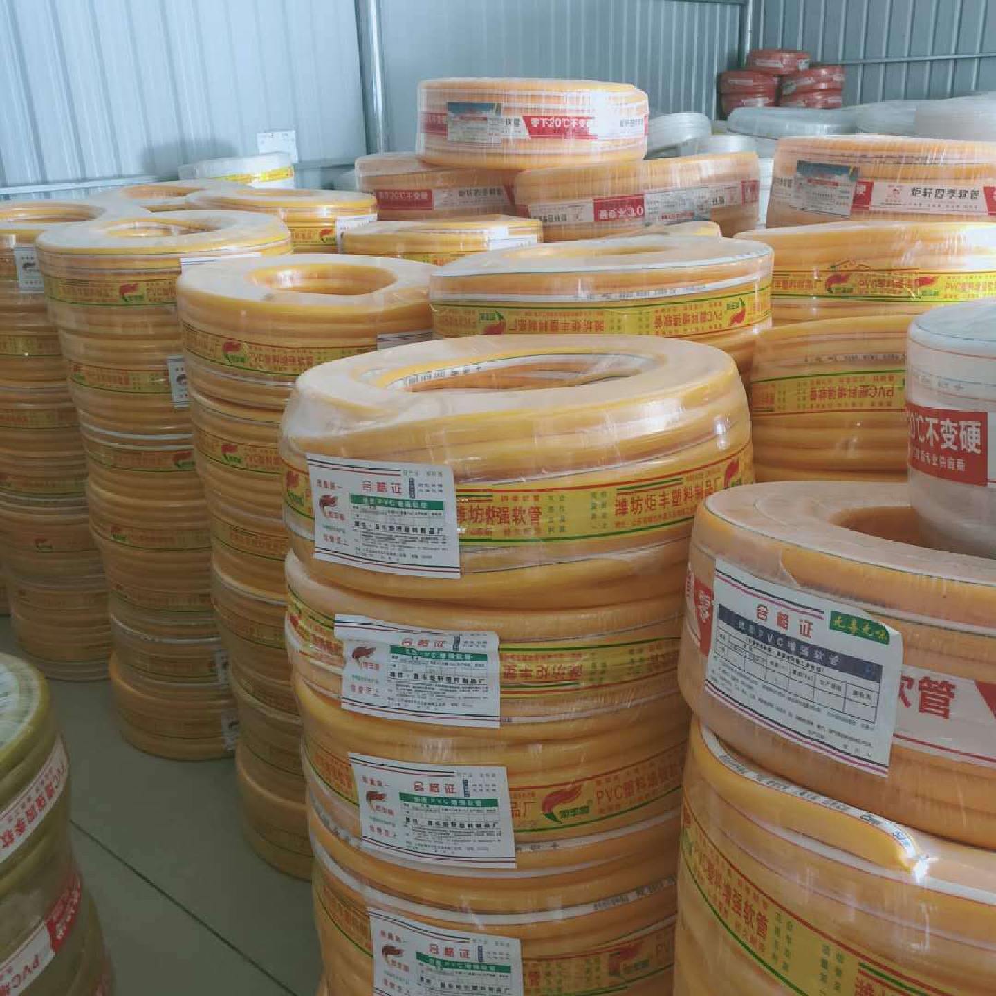 厂家现货pvc蛇皮管纤维增强水管塑料线管网纹管pvc排水软管