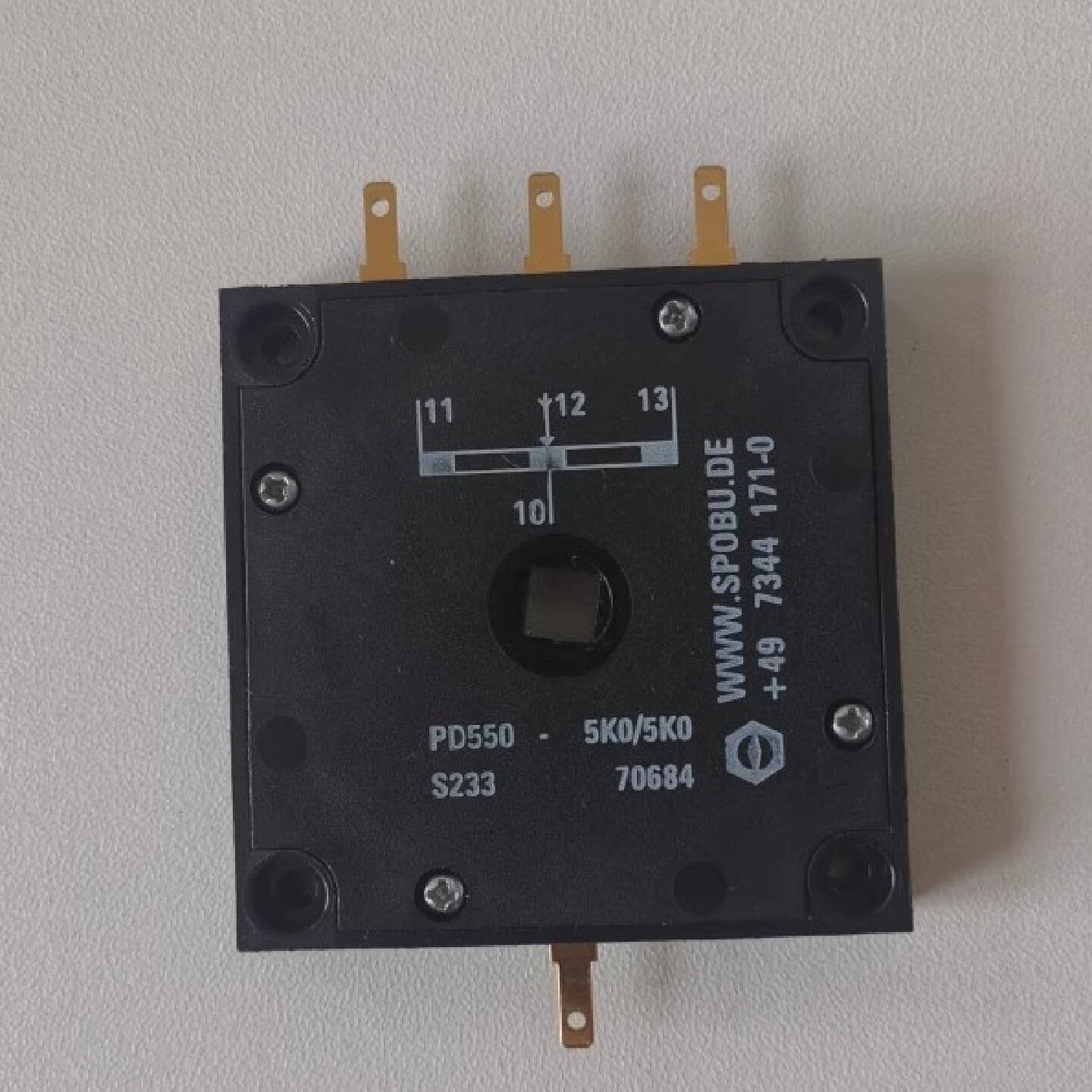 德国SB主令控制器电位器PD550-5kO/5kO