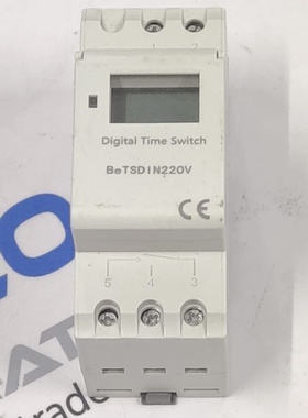 BeSwitch BeTSDIN220 Timer Elettronico Programmabile Settiman