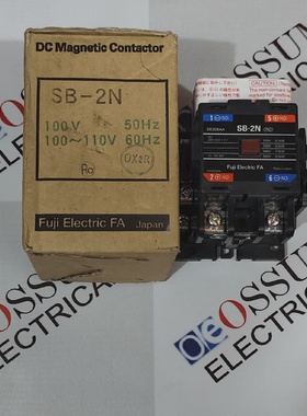 富士电气SB2N直流磁接触器60AMP2POLEVOLTAGE110VAC快速发货