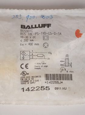 BALLUFF B0S001C B0S 18EPS1YDE5DS4 CAPTEUR DIFFUSEUR  Garanti