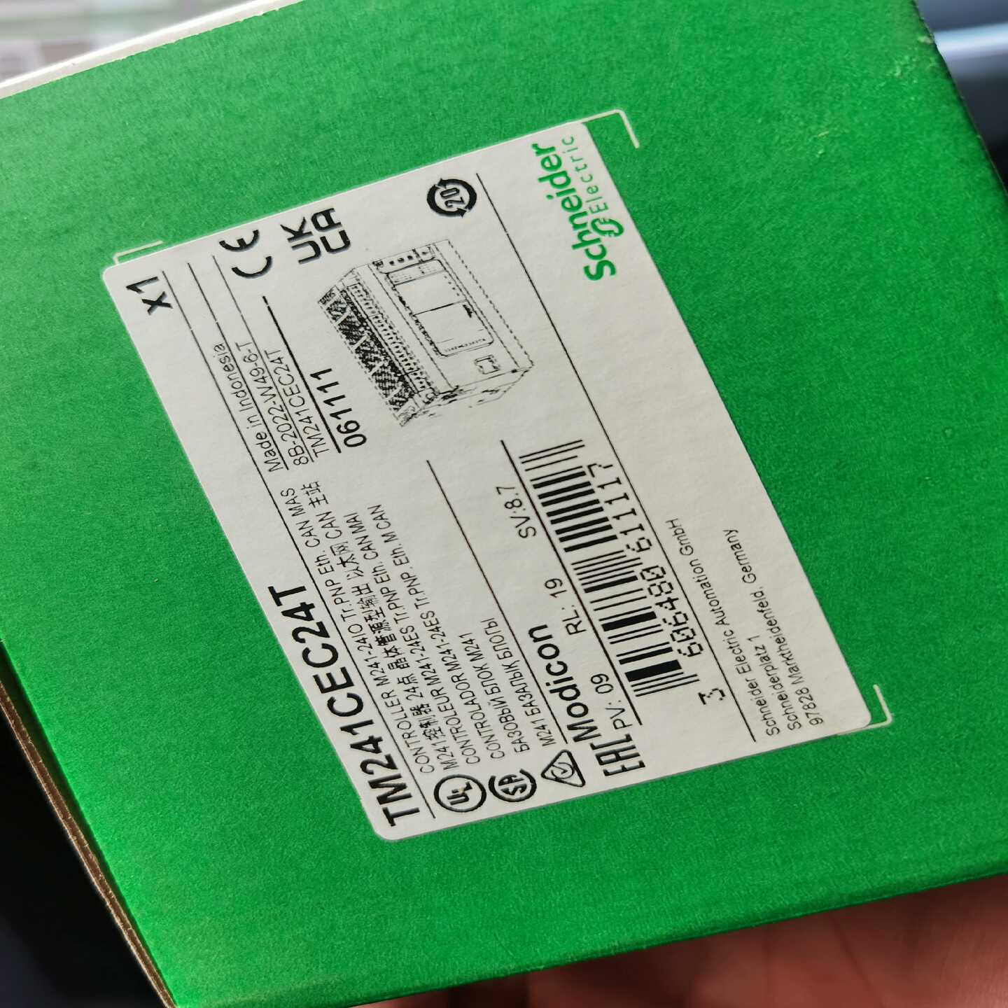 询价TM241CEC24T施耐德全新保内