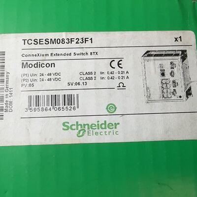 施耐德全新原装TCSESM083F23F1，数量1个，单价6--议价商品