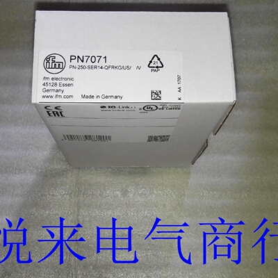 议价PN7071全新原装正品IFM易福门PN7071代替旧款PN5001和PN7001