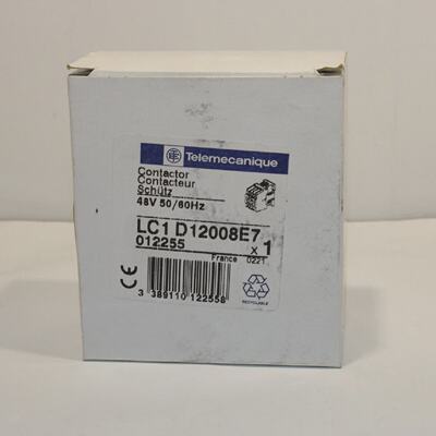 TelemecaniqueLC1D12008E7接触器全新