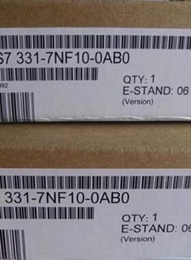 议价西门子6ES73317NF100AB0S7300模拟量输入模块6ES73317NF100AB