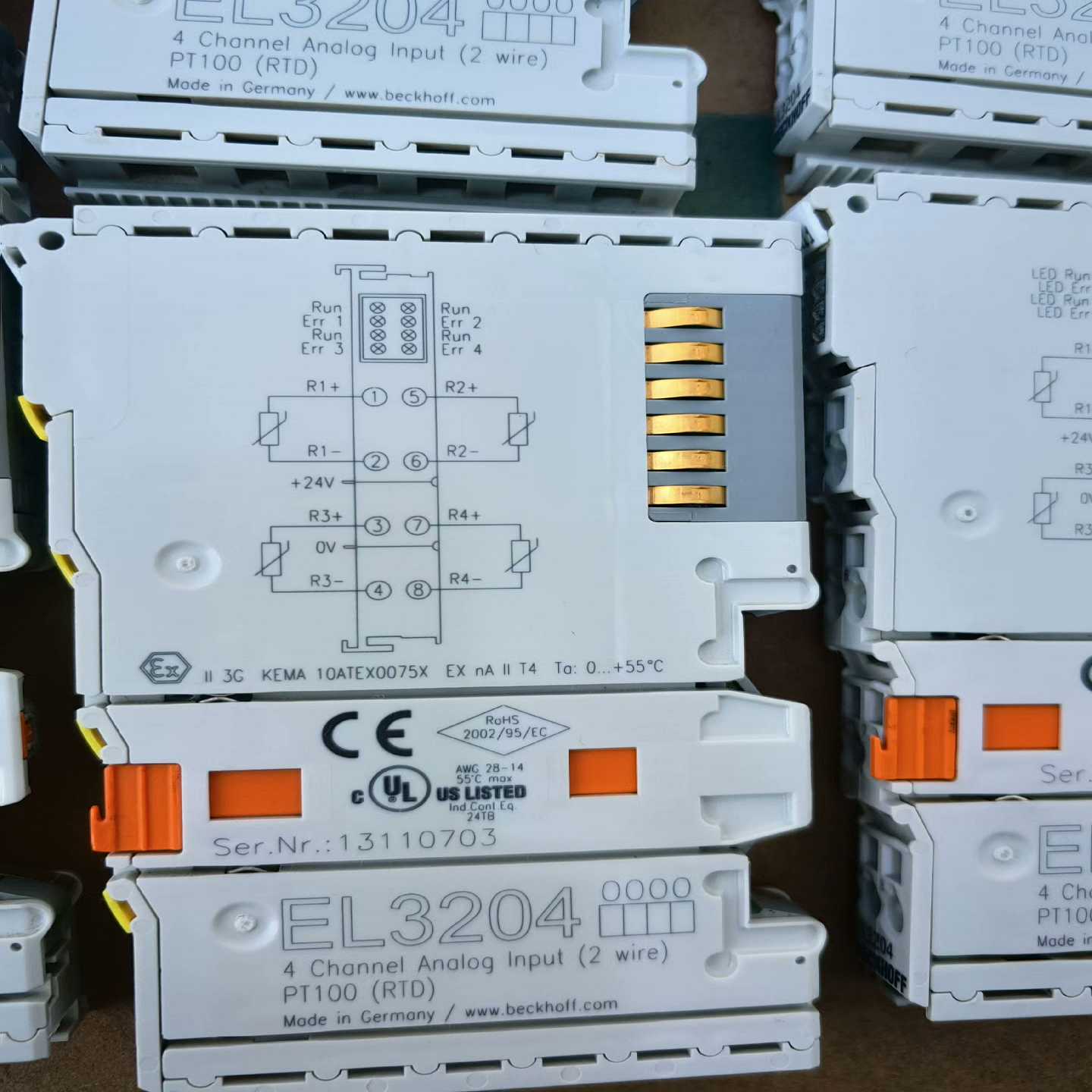 EL3204：倍福模块，EL3204-0000； 技改，~询价