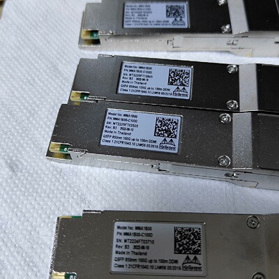 迈络思Mellanox MMA1B00光模块 全新裸卡 未使-议价