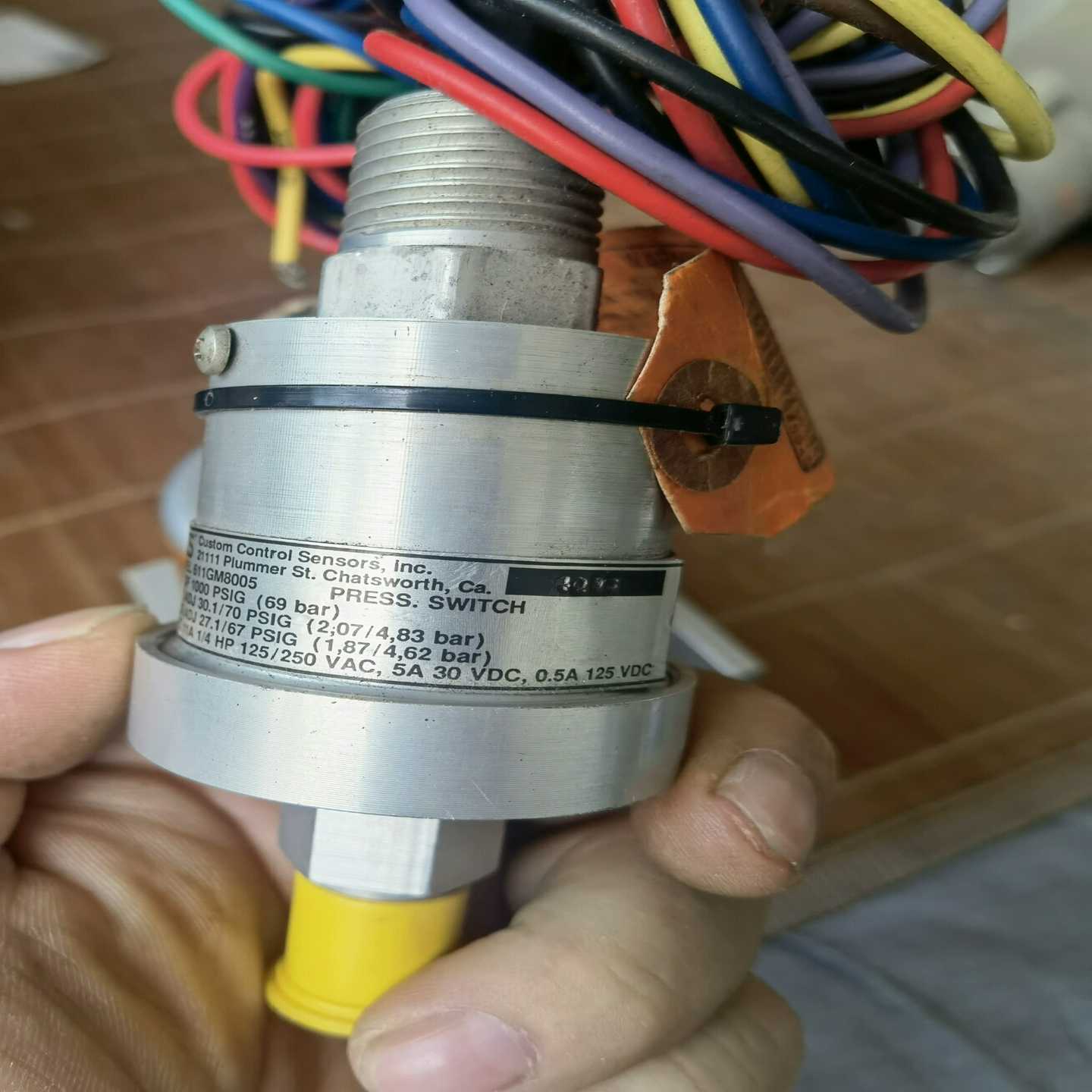 CCS压力开关611GMB8005型号