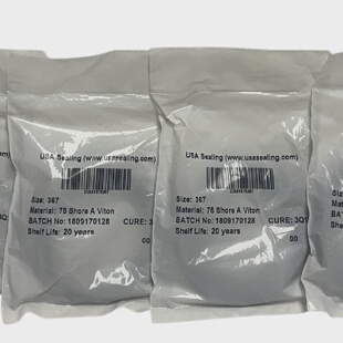 4 USA SEALING ZUSAVB75367 VITON ORINGS DUROMETER 75 SIZE 367
