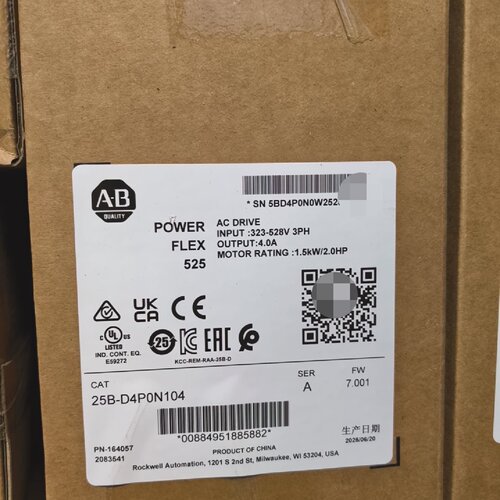 25BD4P0N104变频器全新原装正品PowerFl-议价