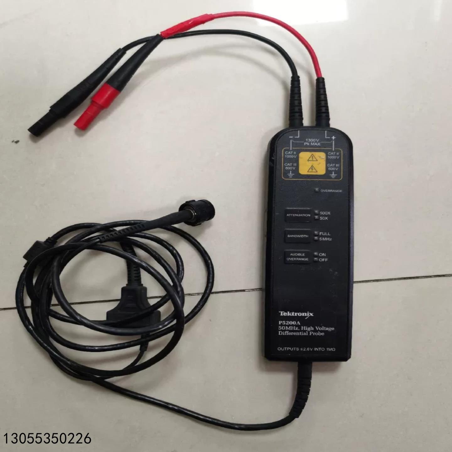 (议价)泰克P5200A高压差分探头+议价+拍之前请联系