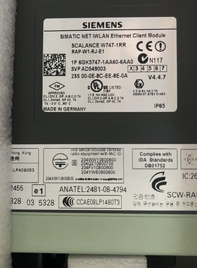 全新西门子6GK57471AA606AA0工业以太网模块议价