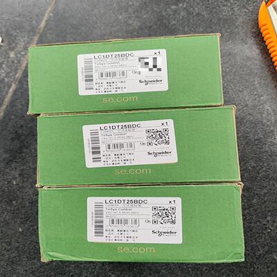 询价全新施耐德直流接触器LC1DT25BDC.黑色4极议价