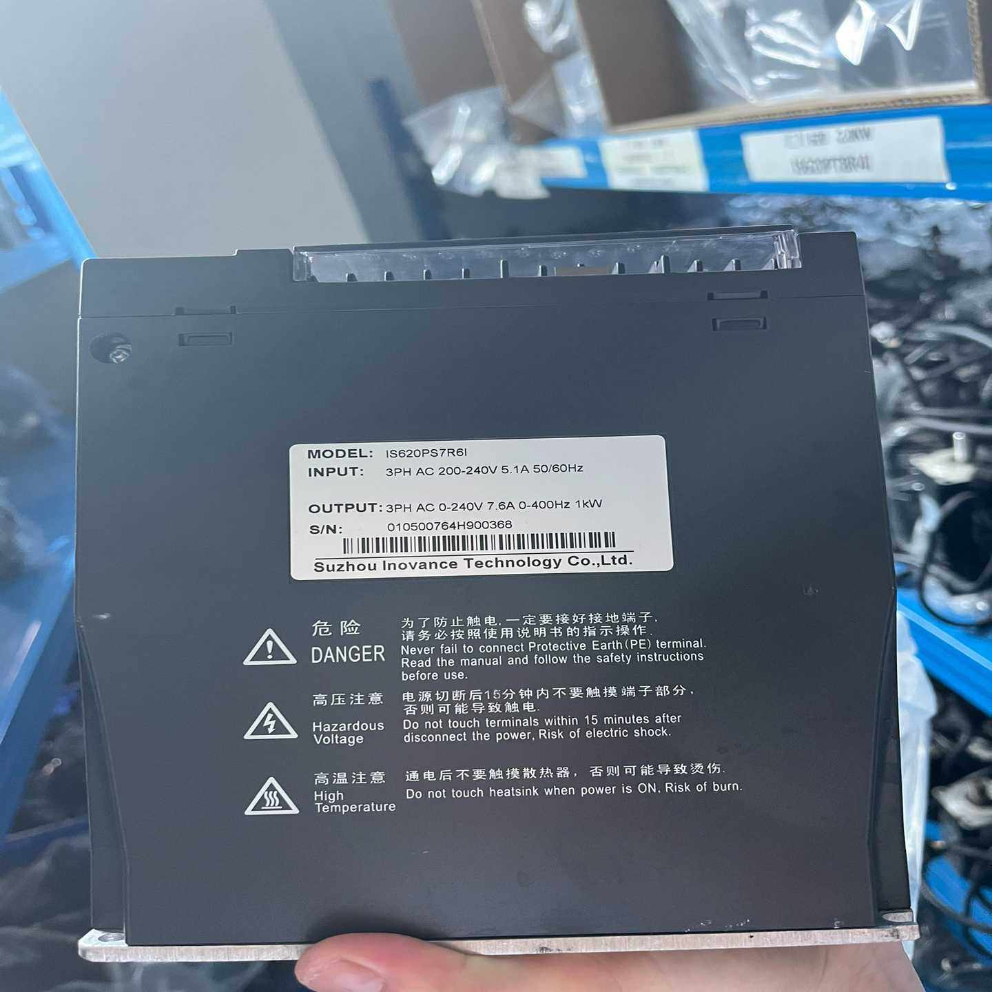 汇川1KW伺服电机IS620PS7R6I~询价