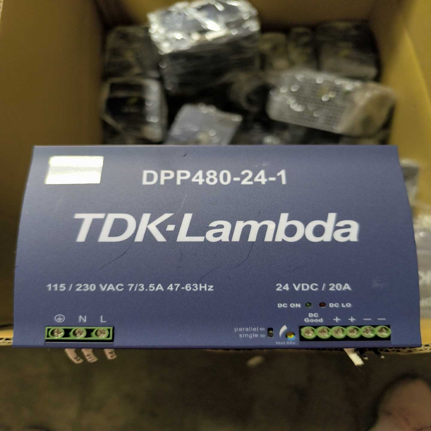 【星慕电子】TDK兰达DPP480-24-1开关电源24V20A