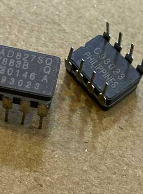 询价~宽体真品AD827SQ/883B秒AQ 陶封双运放LM497