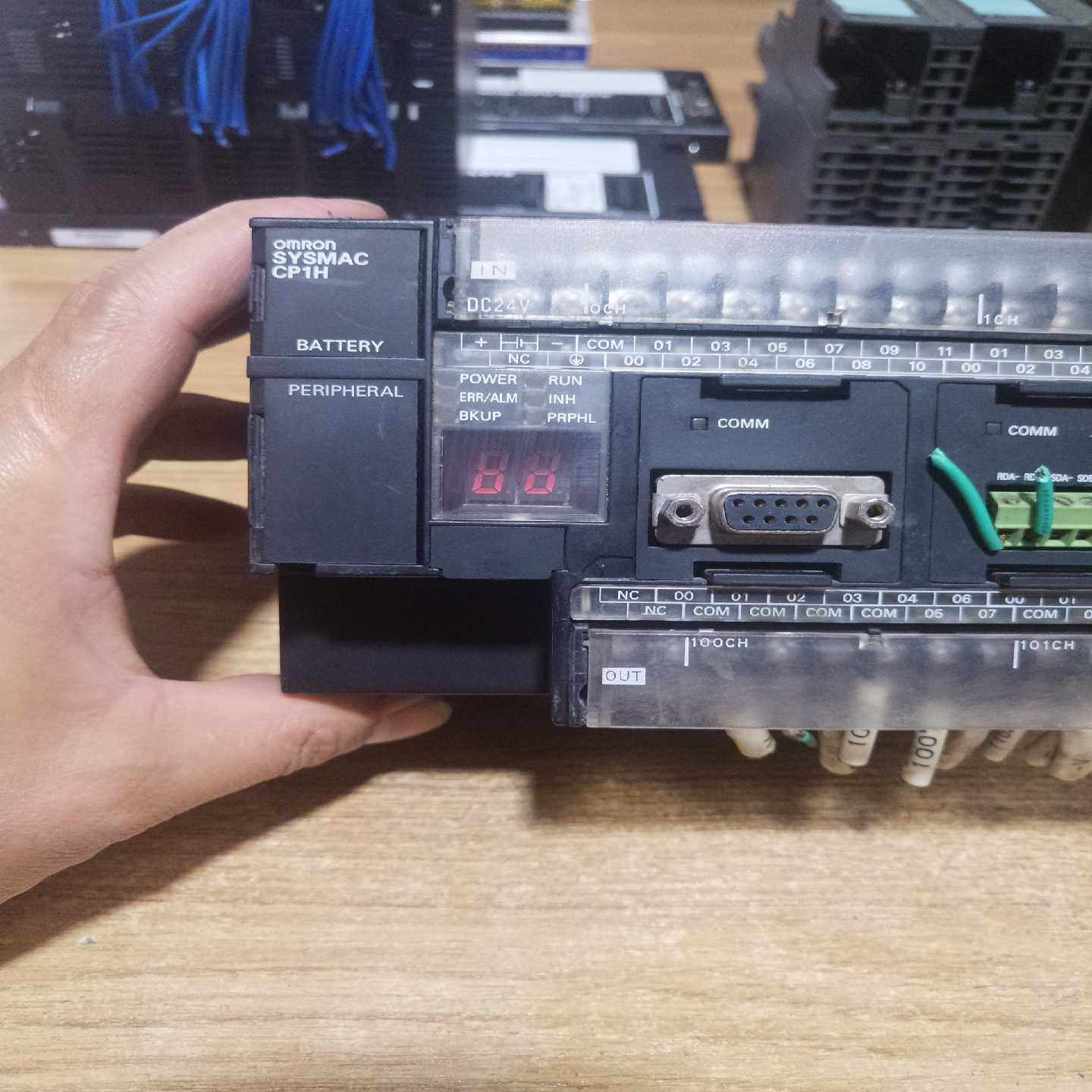 咨询-PLC，CP1H-X40DT-D，功能，成色新