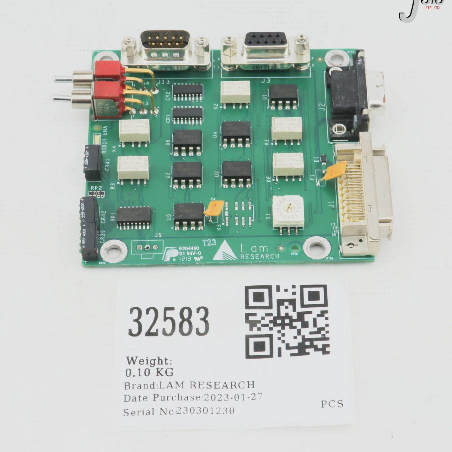 32583LAM研究PCB摇杆阀门接口板部件810001489016