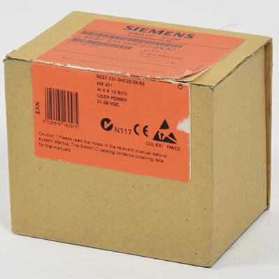 Siemens Simatic S7 Analog IN6ES7 2310HC220XA06ES72310HC220XA