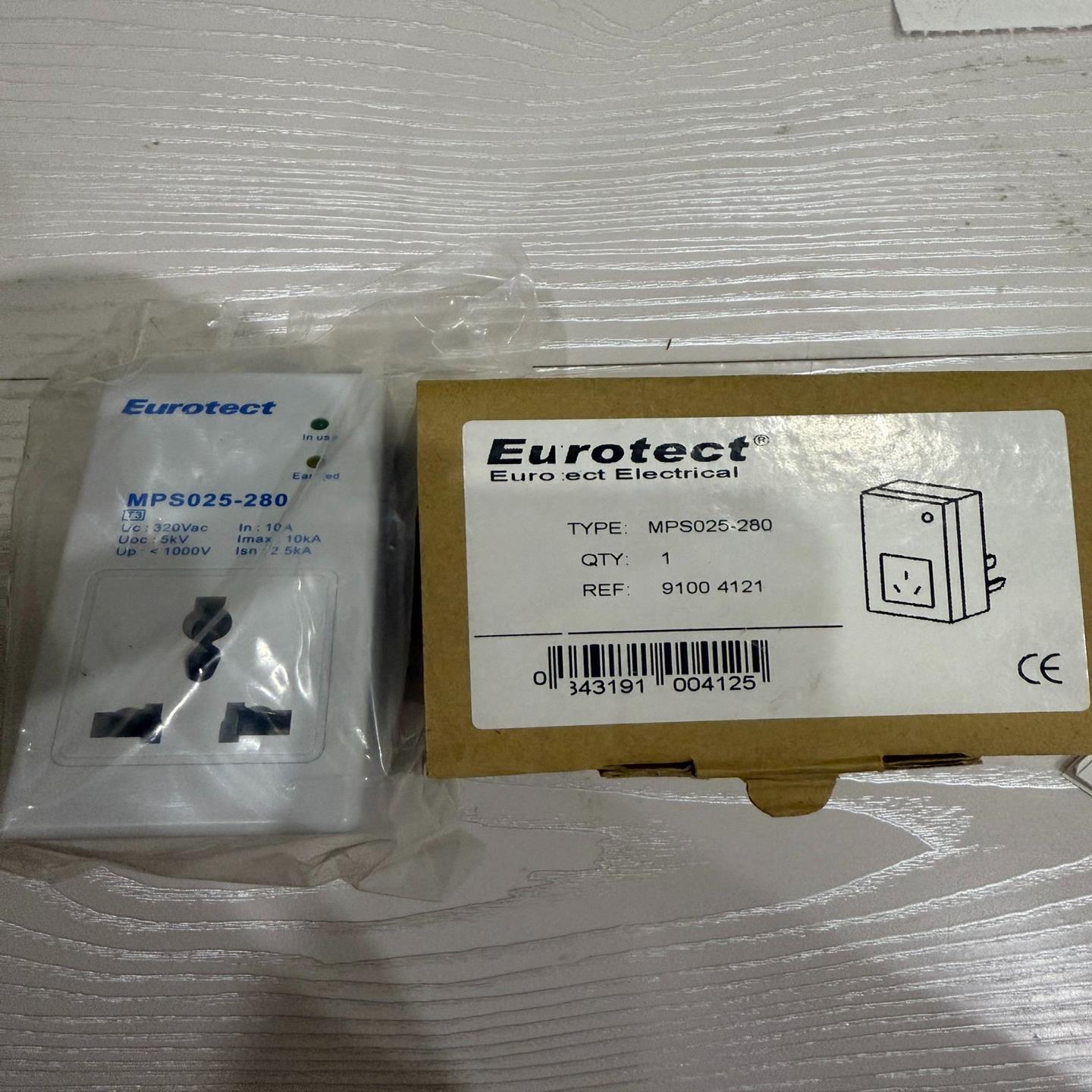 【请询价】Eurotect欧申浪涌 三孔插座 MPS025-280