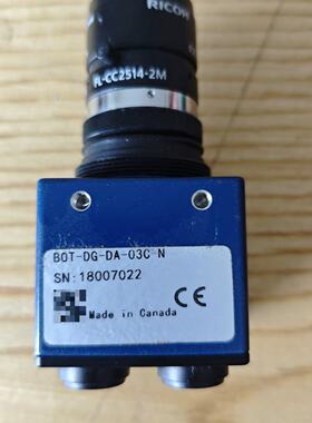 Dalsa工业相机，型号BOT-DG-DA-03C-N，带R -CC2514-2M镜头，加拿