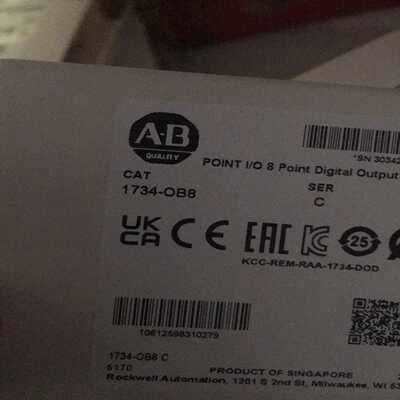 询价1734-OB82022年AB模块新鲜到货十