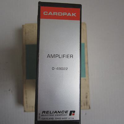 Nuovo RELIANCE 049022 Cardpack Ampplificatore 049022