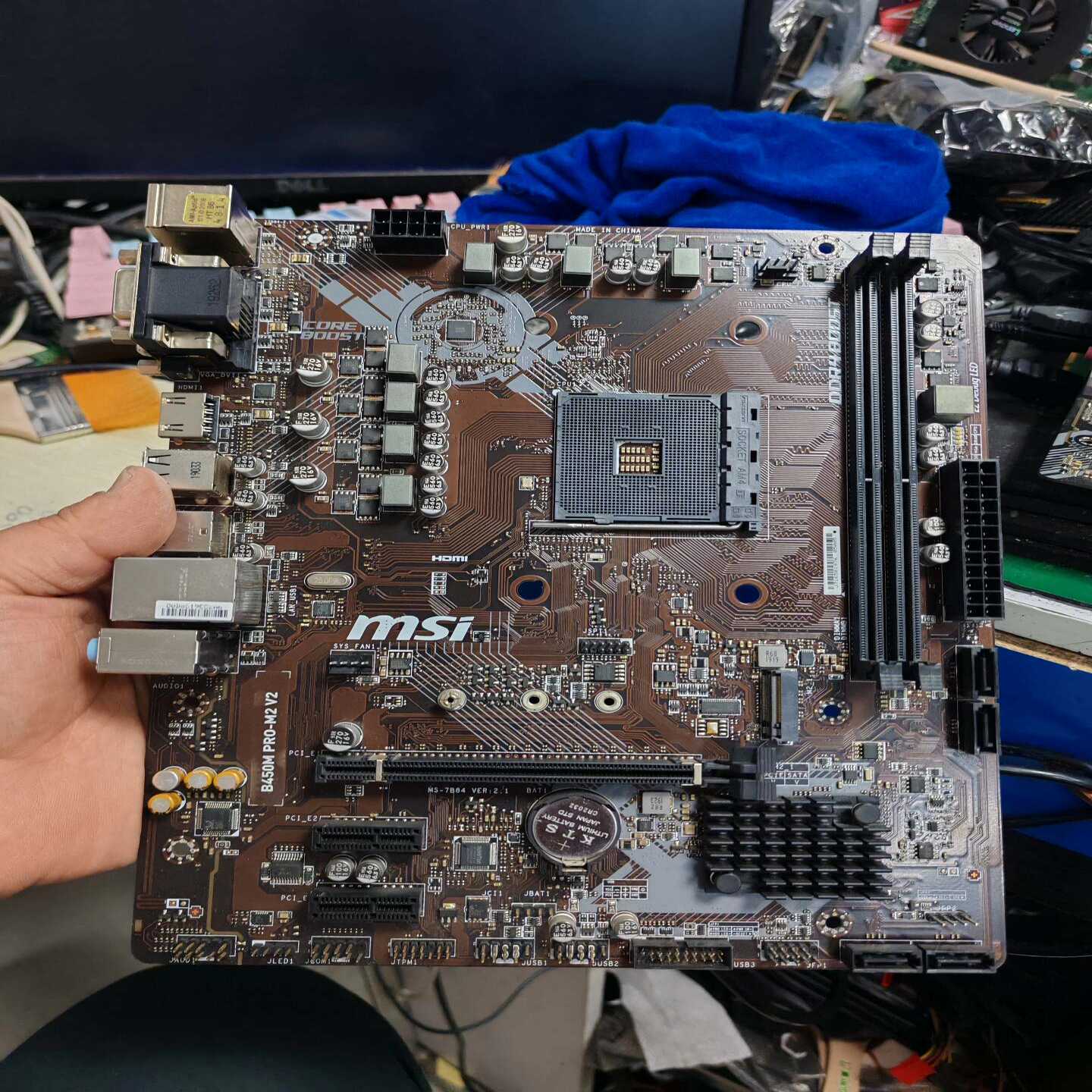 微星B450MPRO-M2MAX主板。--议价商品