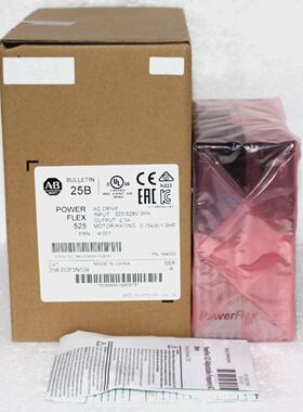 Allen Bradley 25BD2P3N104 A PowerFlex 525 0.75kW 1Hp AC Driv