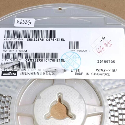 村田GRM32ER61C476KE15L贴片电容1210-询