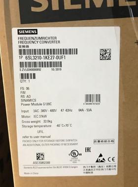 6SL3210-1KE27-0UB11KE28G120C标称功率370kW 150%过载3秒