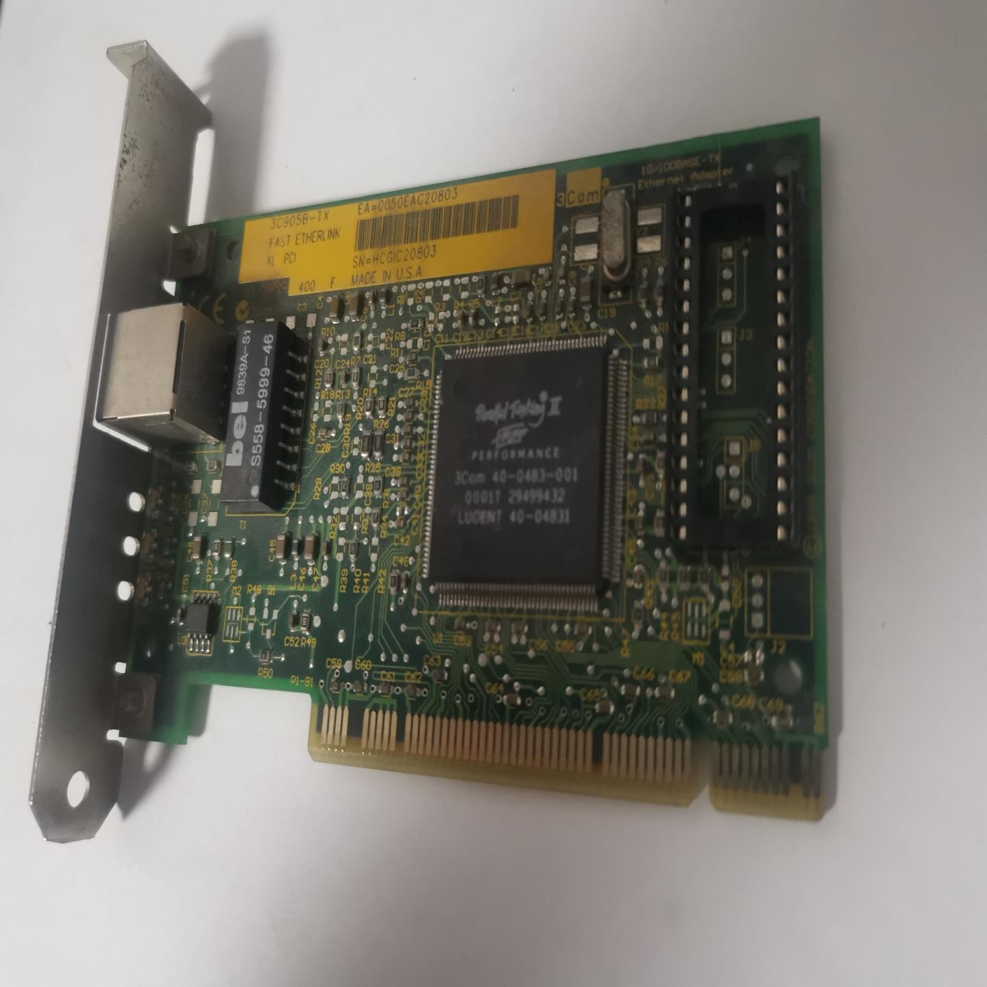 咨询-3COM网卡3C905B-TXNM3Com40-04