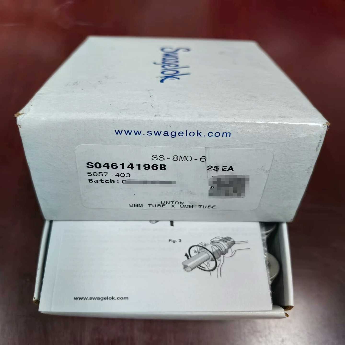 SwagelokSS-8M0-6全新原装正品，数量较多，