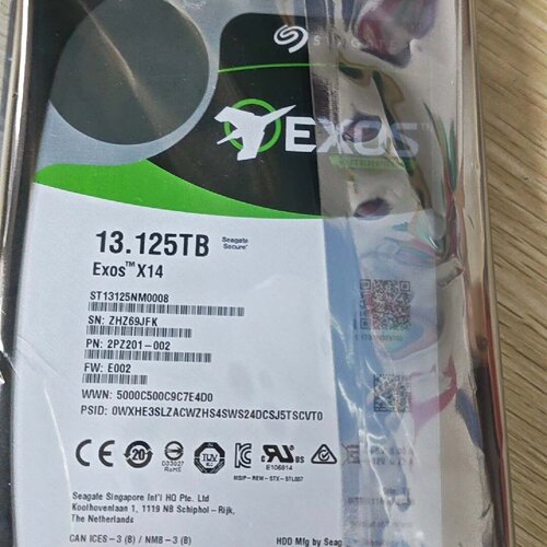 【询价】希捷13.125T  有2块