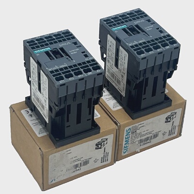 2西门子Sirius3RT20152BB42接触器7A24VDC3杆尺寸S00DIN导轨安装