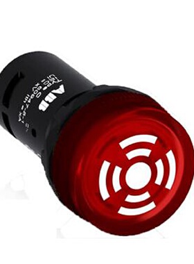 议价原装ABB闪亮型红色蜂鸣器  CB1-613R   230VAC   声响间断