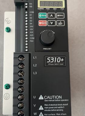 出一台闲置全新正品台安东元变频器S310402三相1-议价