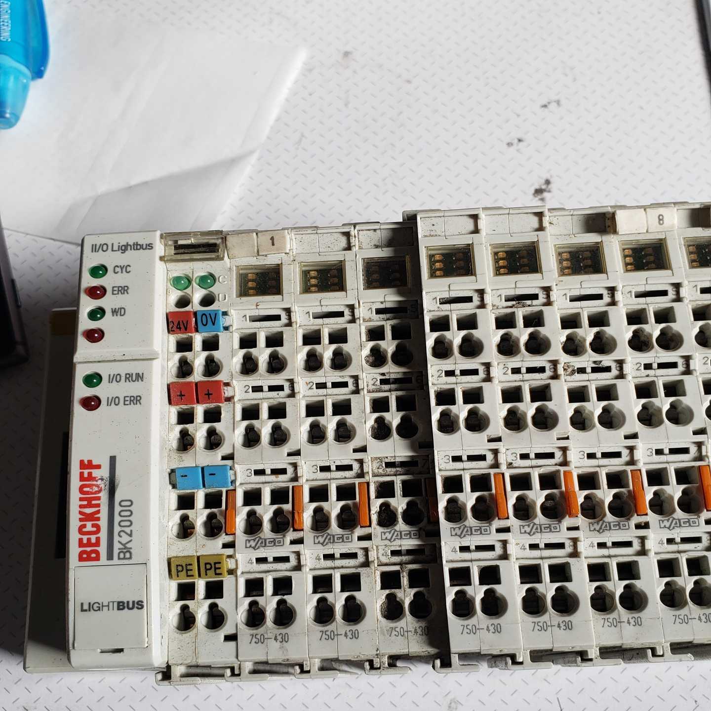 万可WAGO750-4308数字量输入模块,实物适用