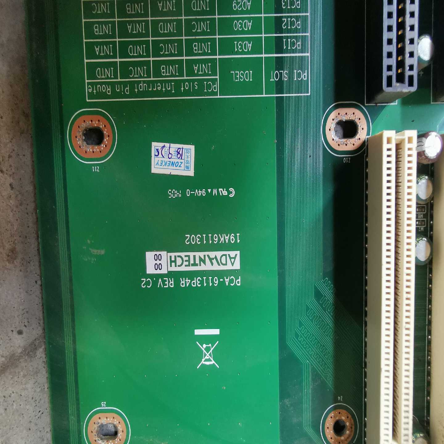 议价研华工控机底板PCA－6113P4RREV.C2工业设备板现货/D维修